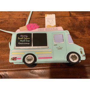 Kate Spade New York "Flavor Of The Month" Ice Cream Truck Leather Crossbody